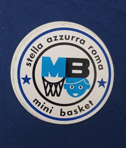 Adesivo vintage stella azzurra - adesivo,
