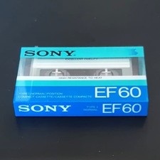 Audio Cassette SONY EF 60 -
