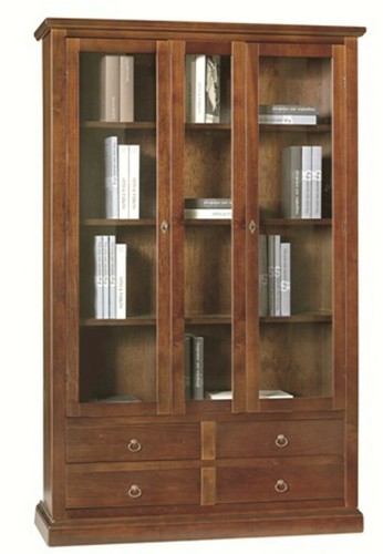 Vetrina libreria legno - libreria,