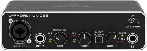 Interfaccia audio behringer - audio,