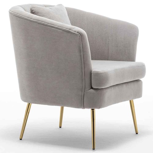 Poltrona sedia relax grigio - sedia,