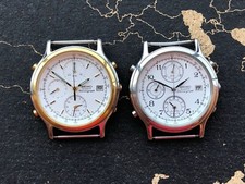 Seiko Quartz Chronograph 7T32-6A5B/7T32-6A50 Not Working For Parts Repair