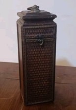 Portabottiglia contenitore in legno per bottiglia vino liquore alcol