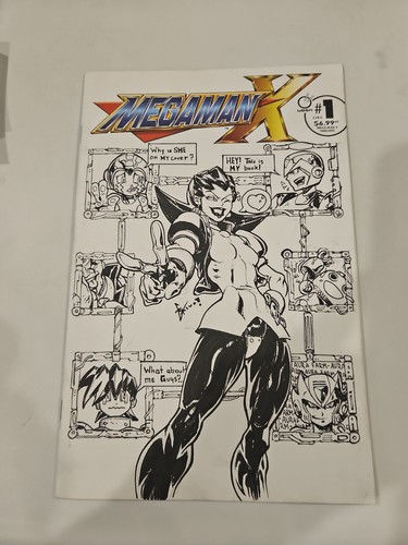 Megaman schizzo vuoto - schizzo,