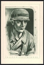 Artista-Ak Der Paracadutisti