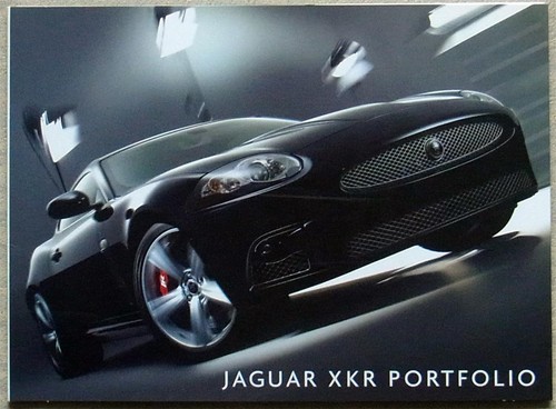 Jaguar xkr portfolio - xkr, press