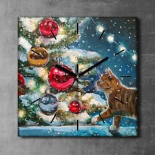 Leinwand Uhr Küche Wohnzimmer