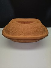 Vintage ROMERTOPF RECO BAY KERAMIK 111 Terra-Cotta Baking Roaster 3 Qt Germany