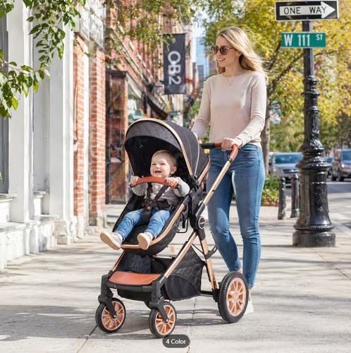 Luxury baby stroller - 3,