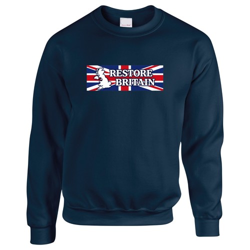 Felpa stampata restore - restore, britain