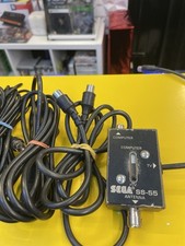 SEGA SS-55 Antenna Switch con cavi originali – Console Retro – Usato