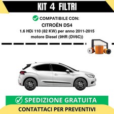 Kit 4 Filtri Tagliando per