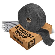 Benda Termica Scarico 5M Nero