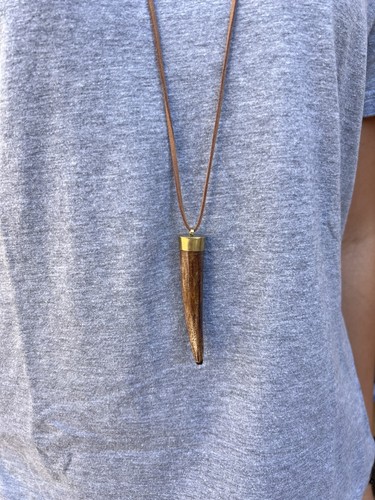 Collana con corno hand - collana,