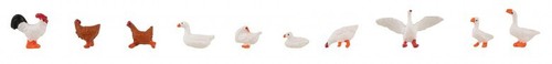 Faller 151909 galline - galline,, anatre