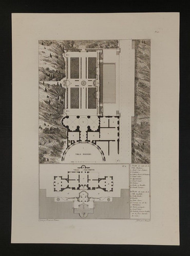 Pianta villa madama - pianta,