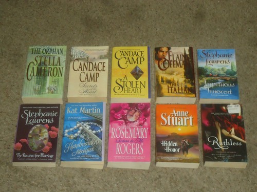 Lot mira paperbacks - lot, 10