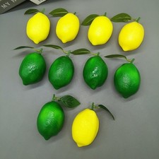 Frutta al limone simulata per