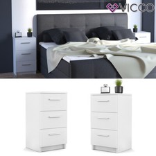 Comodino set di 2 Cassettiera