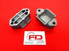 COPPIA SUPPORTI IN ALLUMINIO PER ATTACCO BATTUTA BALESTRA FIAT 500/126 BIANCHINA