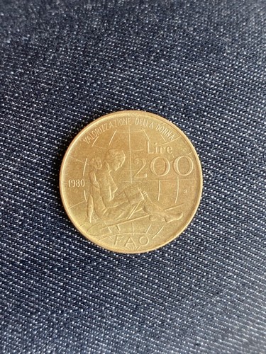 Moneta lire 200 - 200, fao