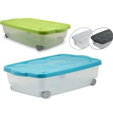 Contenitore Storage Box Tartarugo scatola salvaspazio colori assortiti 60x40x18