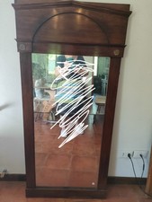specchio antico grande145x70cm.Mogano