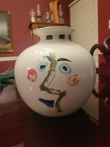 Vaso picasso living face 1963 - vaso,