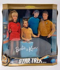 1996 Star Trek 30 Years Barbie & Ken Gift Set con 2 bambole / Mattel 15006, confezione originale