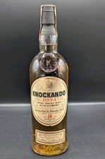 KNOCKANDO 1974 - 12 SINGLE MALT 75 CL Condizioni Perfette 