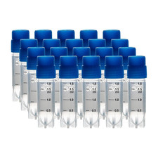 25 Tubi Criorici in Plastica