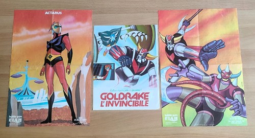 Lotto poster goldrake - poster, ufo
