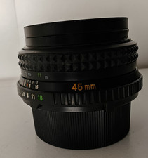 Minolta MD Rokkor 45mm 1:2