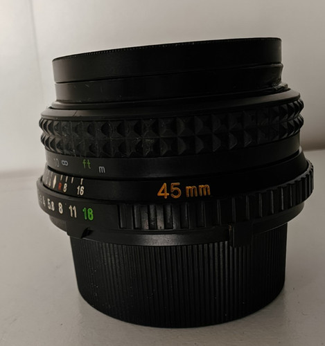 Minolta rokkor 45mm 2 - minolta, 1:2