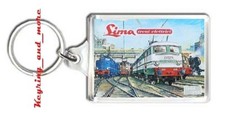 Trenino Treno Lima Rivarossi Vintage Antico Raro catalogo 1964 1965 Portachiavi