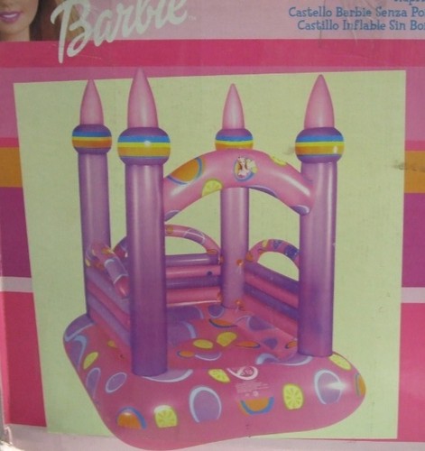 Castello barbie gonfiabile - barbie,