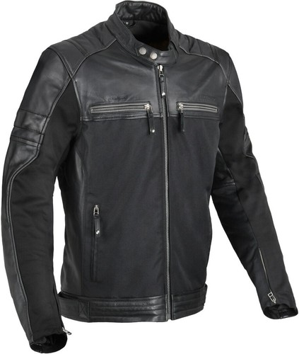 Giacca pelle tessuto da - giacca,