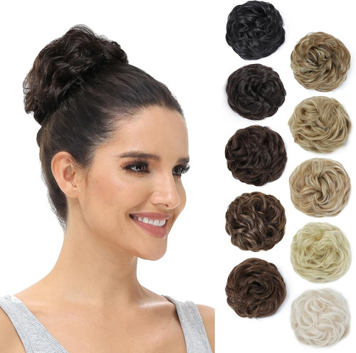Pezzi capelli disordinati - di,