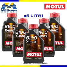 5 L MOTUL 8100 X-MAX 0W40 OLIO MOTORE ACEA C3 | B4 LL01 RN 0710 100% SINTETICO