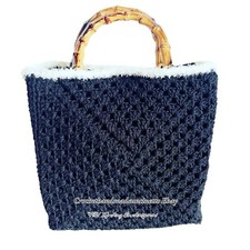 Borsa granny uncinetto fatto a