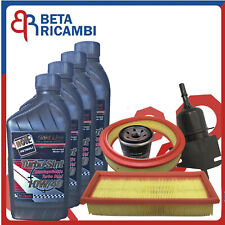 Kit Tagliando Fiat Seicento 1.1 Benzina 600  Kit 3 Filtri + 4 Litri Olio 10W40
