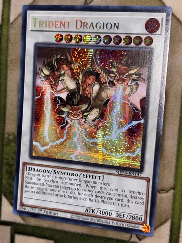 Yugioh trident dragion - yugioh,