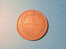 10 CENTESIMI DEL 1866 - REGNO