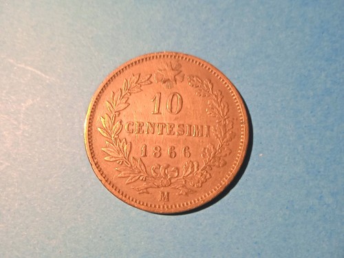 Centesimi del 1866 regno - del,