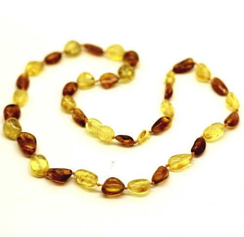 Collana per adulti ambra