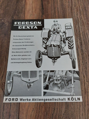 Brochure originale fordson - originale,