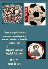 Figurina baggioli calciatori - figurina,