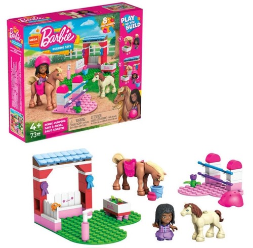 Barbie mega set costruzioni - barbie,