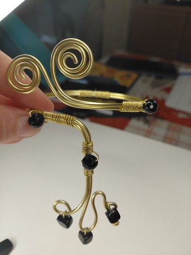 Armcuff handmade bracciale