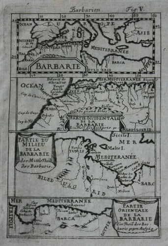 Mappa antica originale nord - originale,,